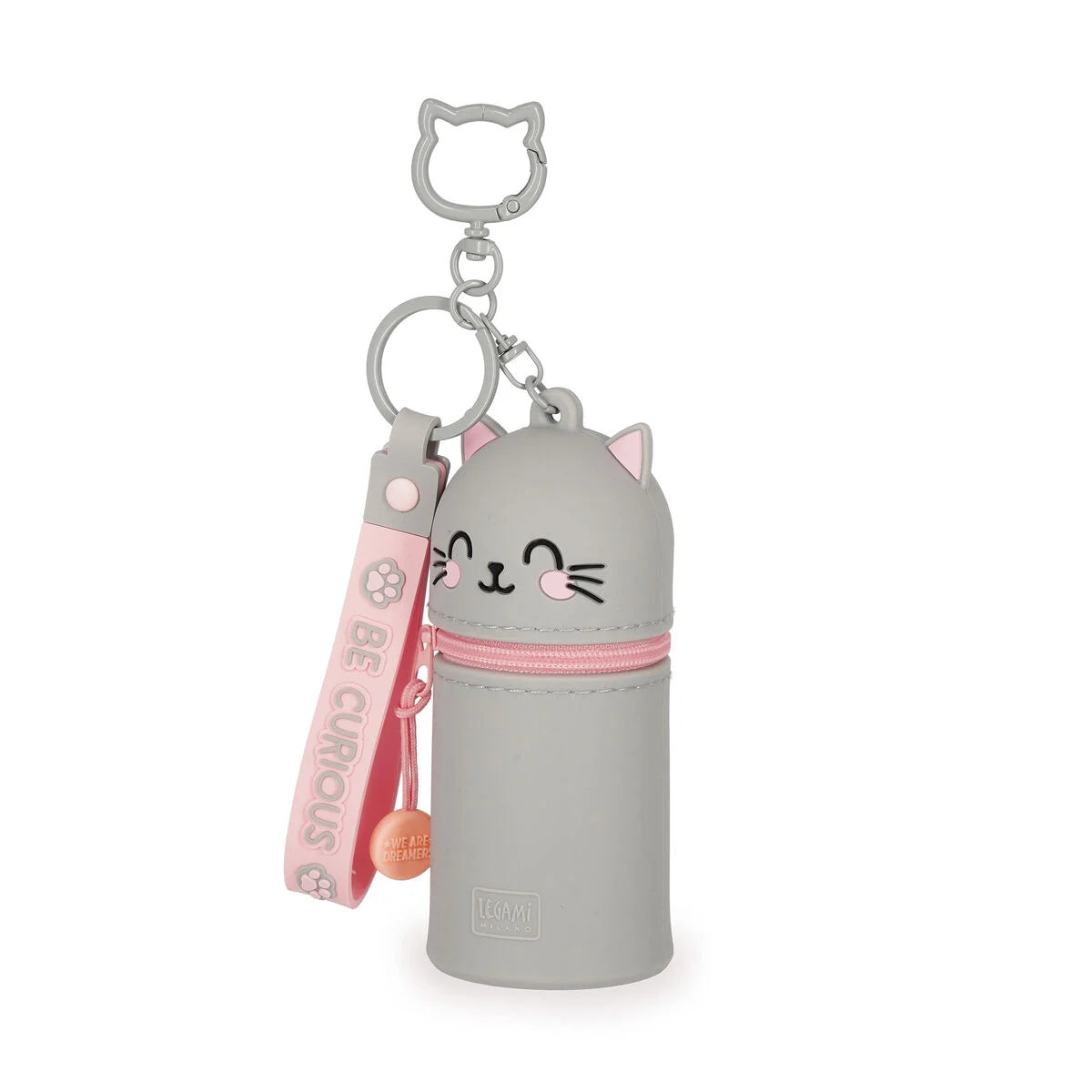 Legami Kitty Geldbörse mit Schlüsselanhänger - Mini Kawaii