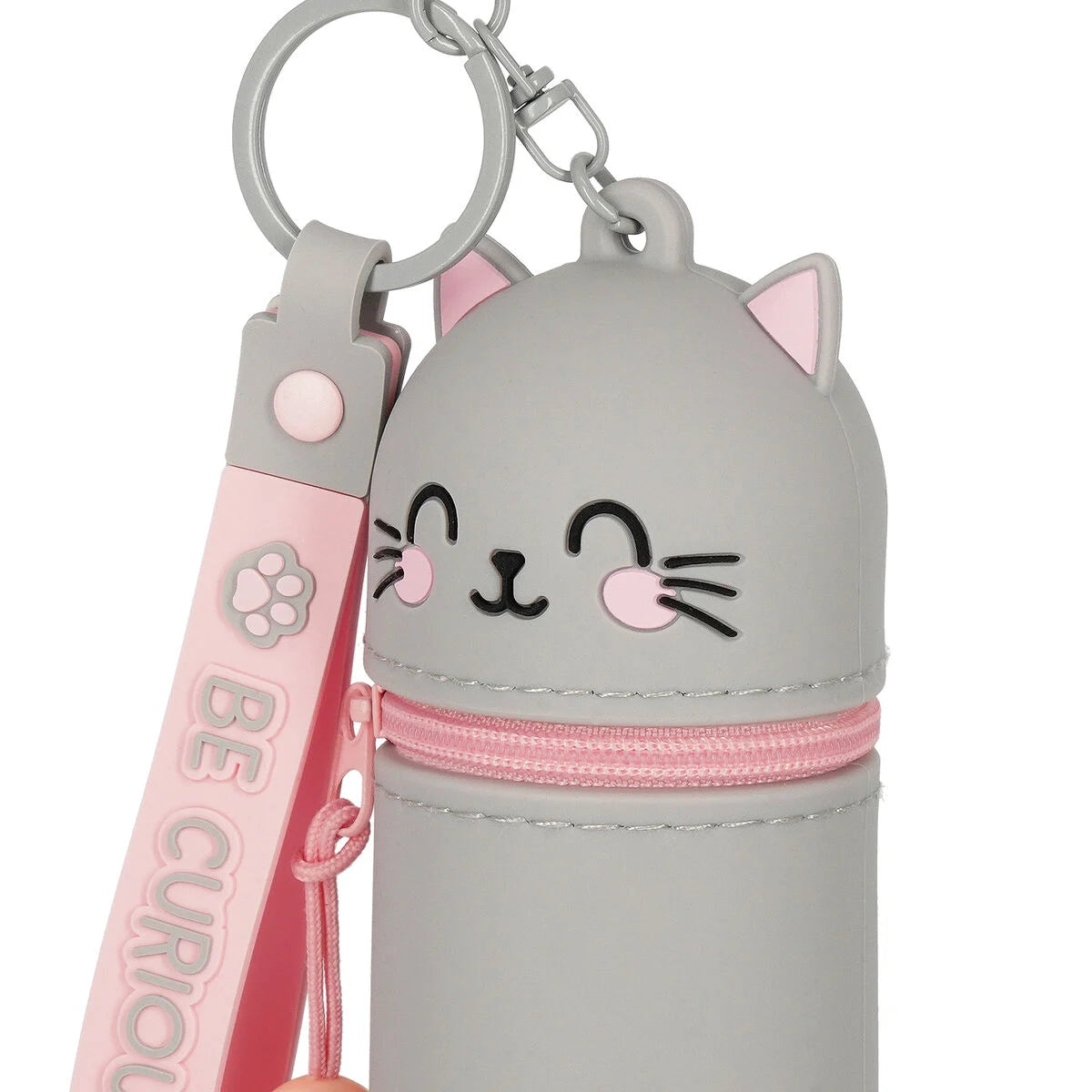 Legami Kitty Geldbörse mit Schlüsselanhänger - Mini Kawaii