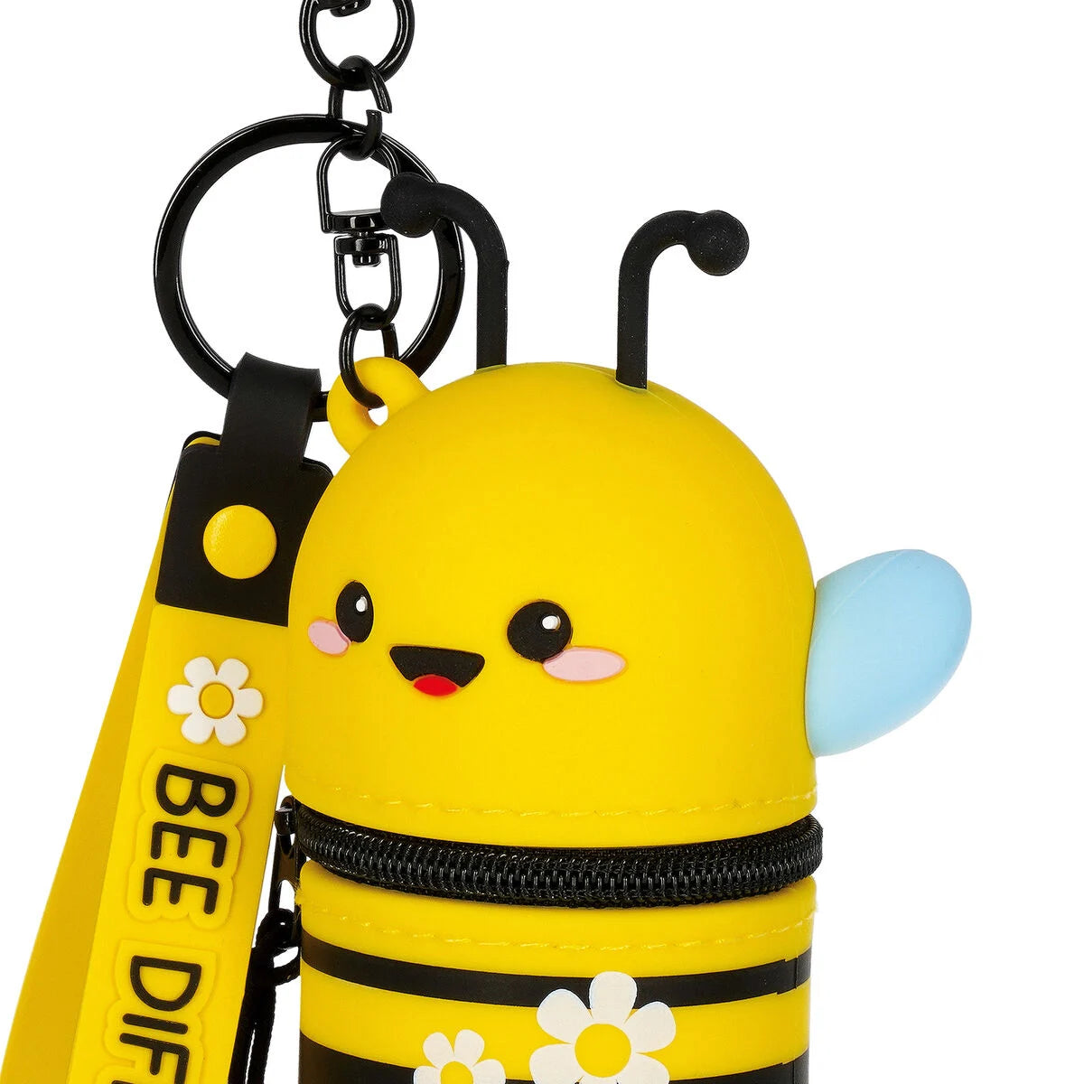 Legami Biene Geldbörse mit Schlüsselanhänger - Mini Kawaii