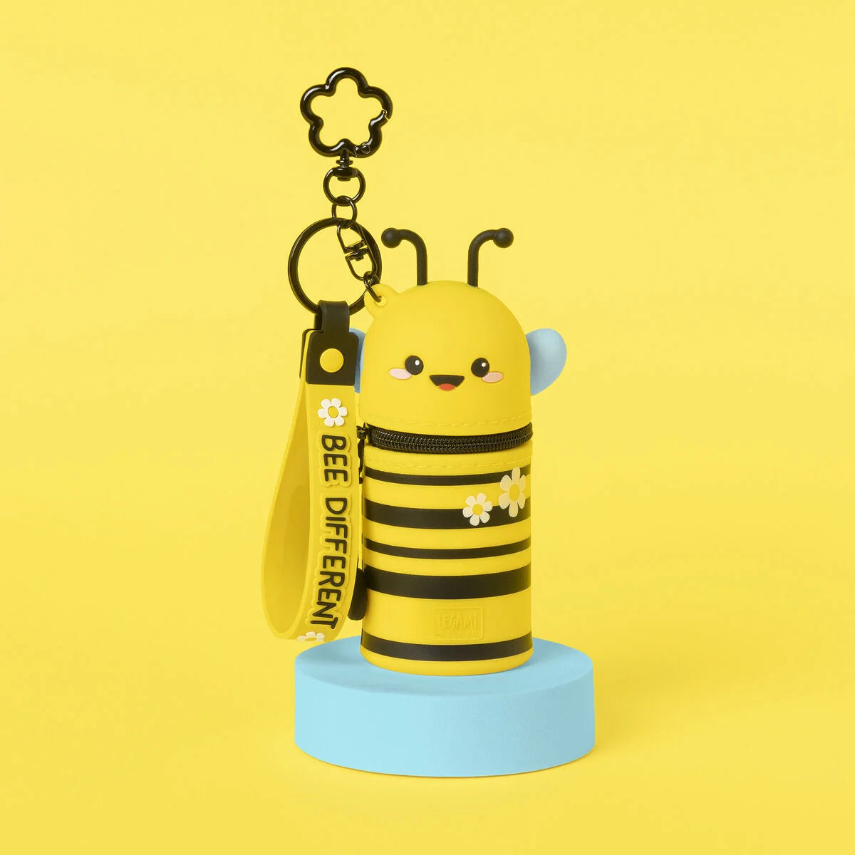 Legami Biene Geldbörse mit Schlüsselanhänger - Mini Kawaii