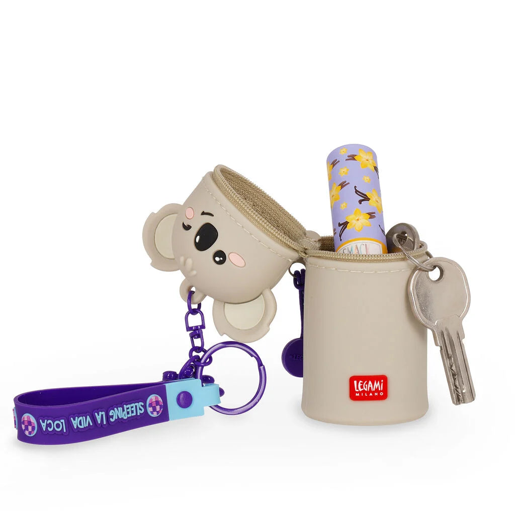 Legami Koala Geldbörse mit Schlüsselanhänger - Mini Kawaii