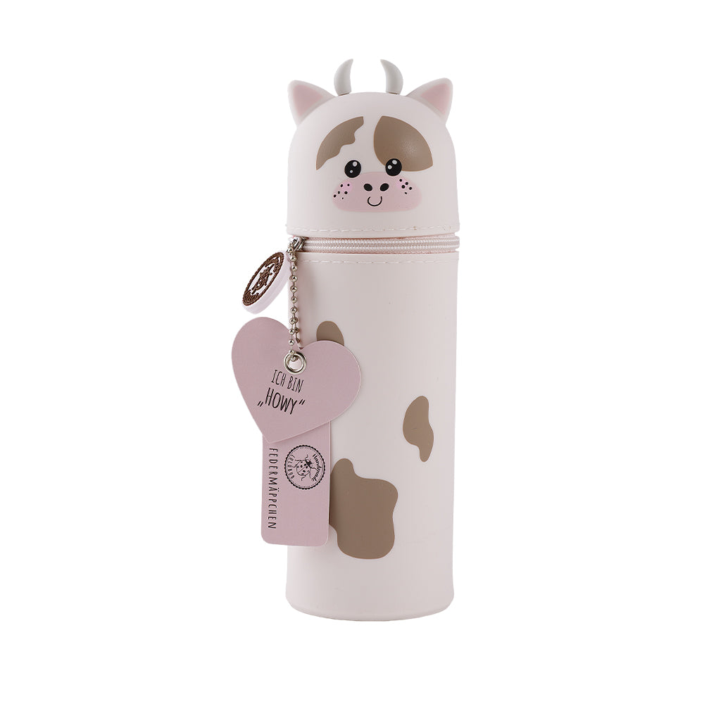 Lulubug Lustiges Tiermäppchen aus Silikon Kuh „Howy“