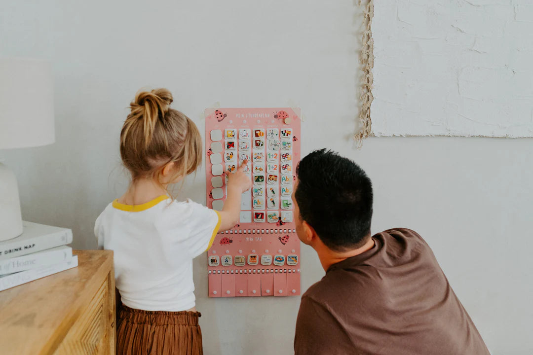 inliebekind Grundschulplaner inkl. Symbolkärtchen MARIENKÄFER - Gebunden