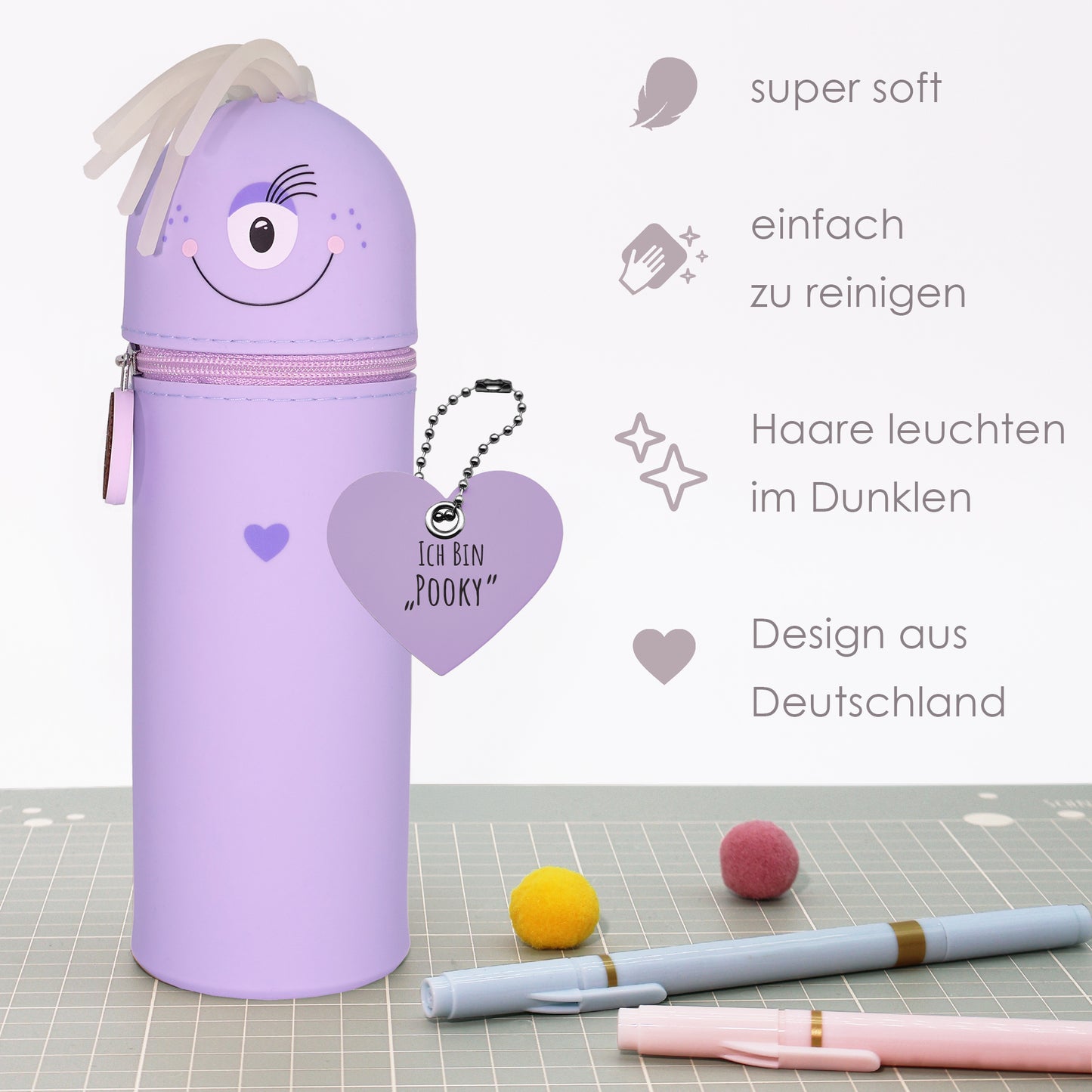 Lulubug Lustige Monstermäppchen - Monster Pooky