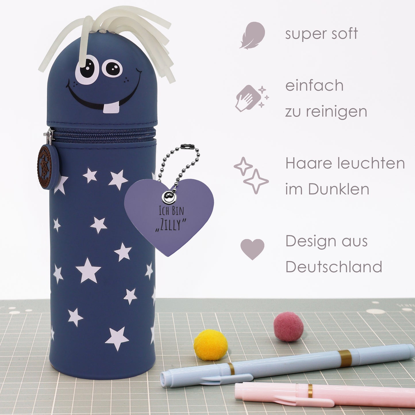 Lulubug Lustige Monstermäppchen - Monster Zilly