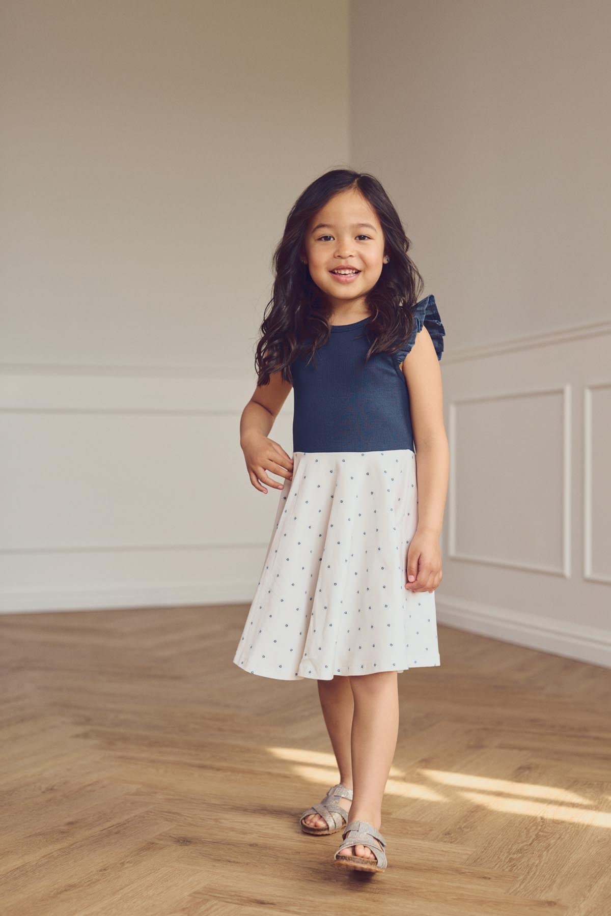 Müsli Daisy Swing-Kleid