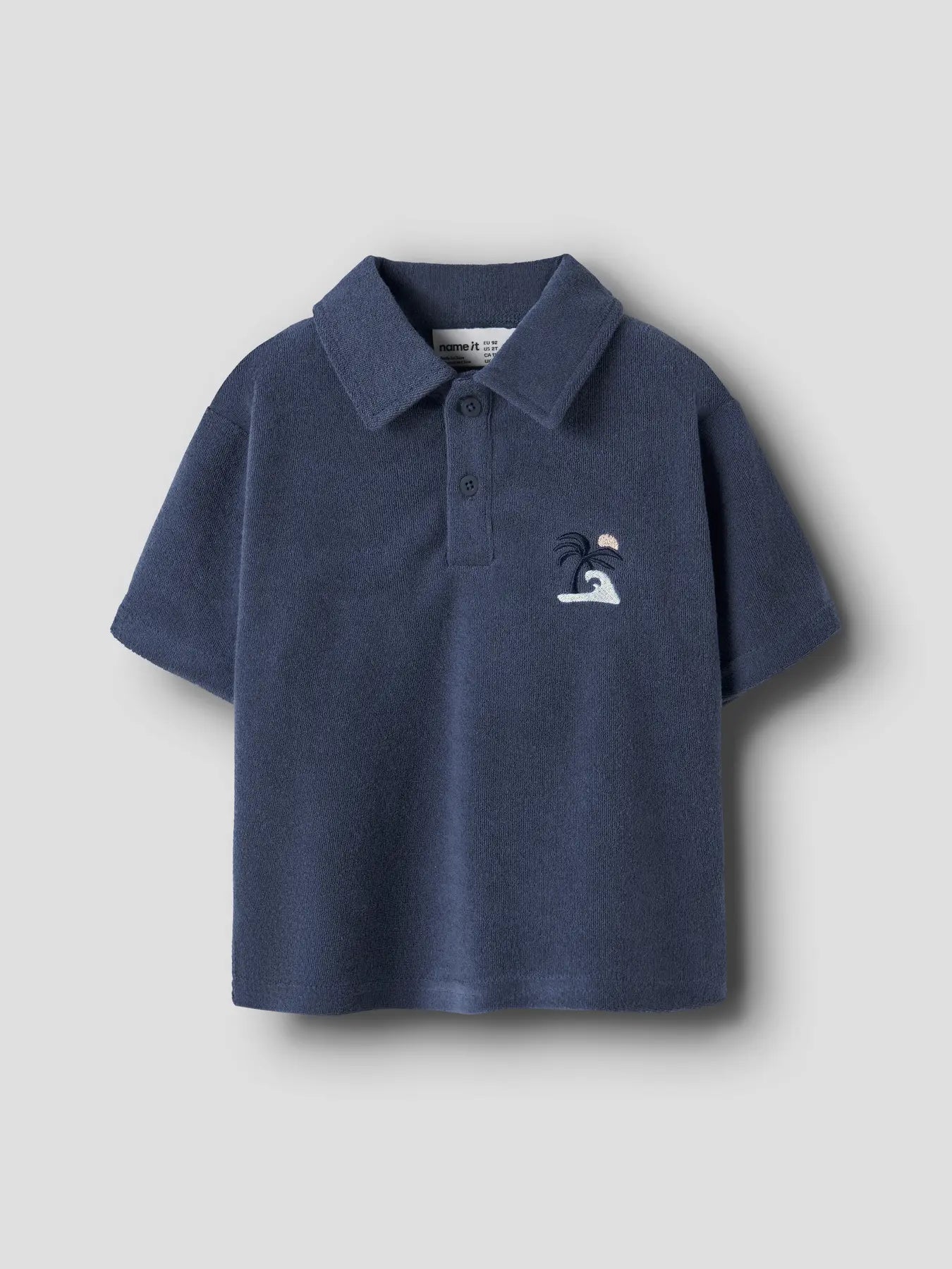 Name it MJared Frottee Poloshirt