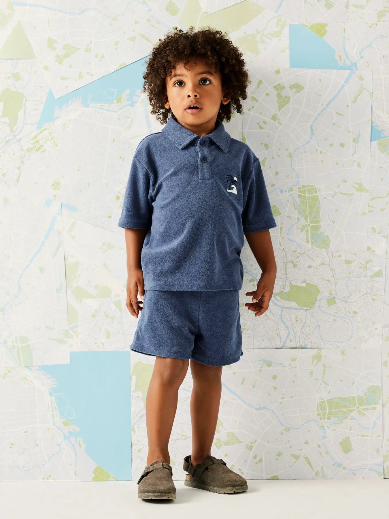 Name it MJared Frottee Poloshirt