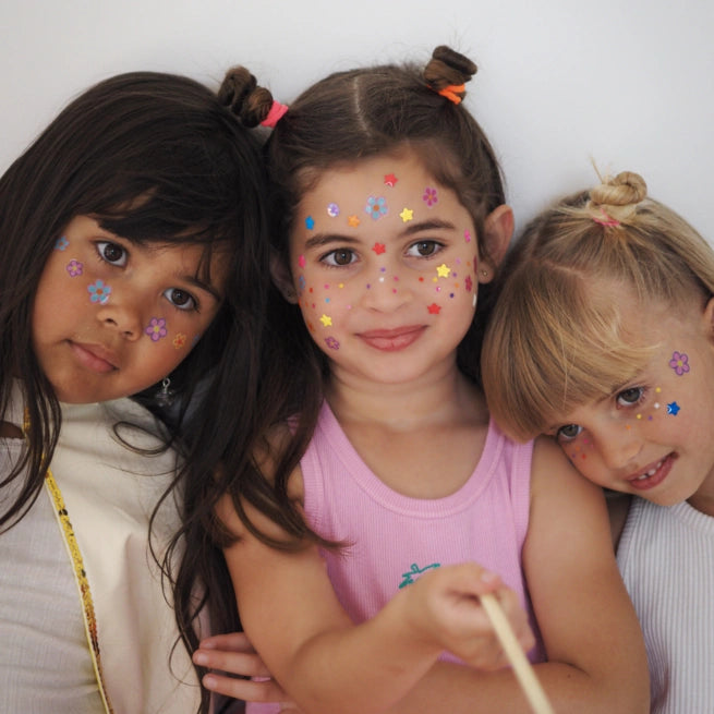 Ratatam! Gesichtsaufkleber - Herzen