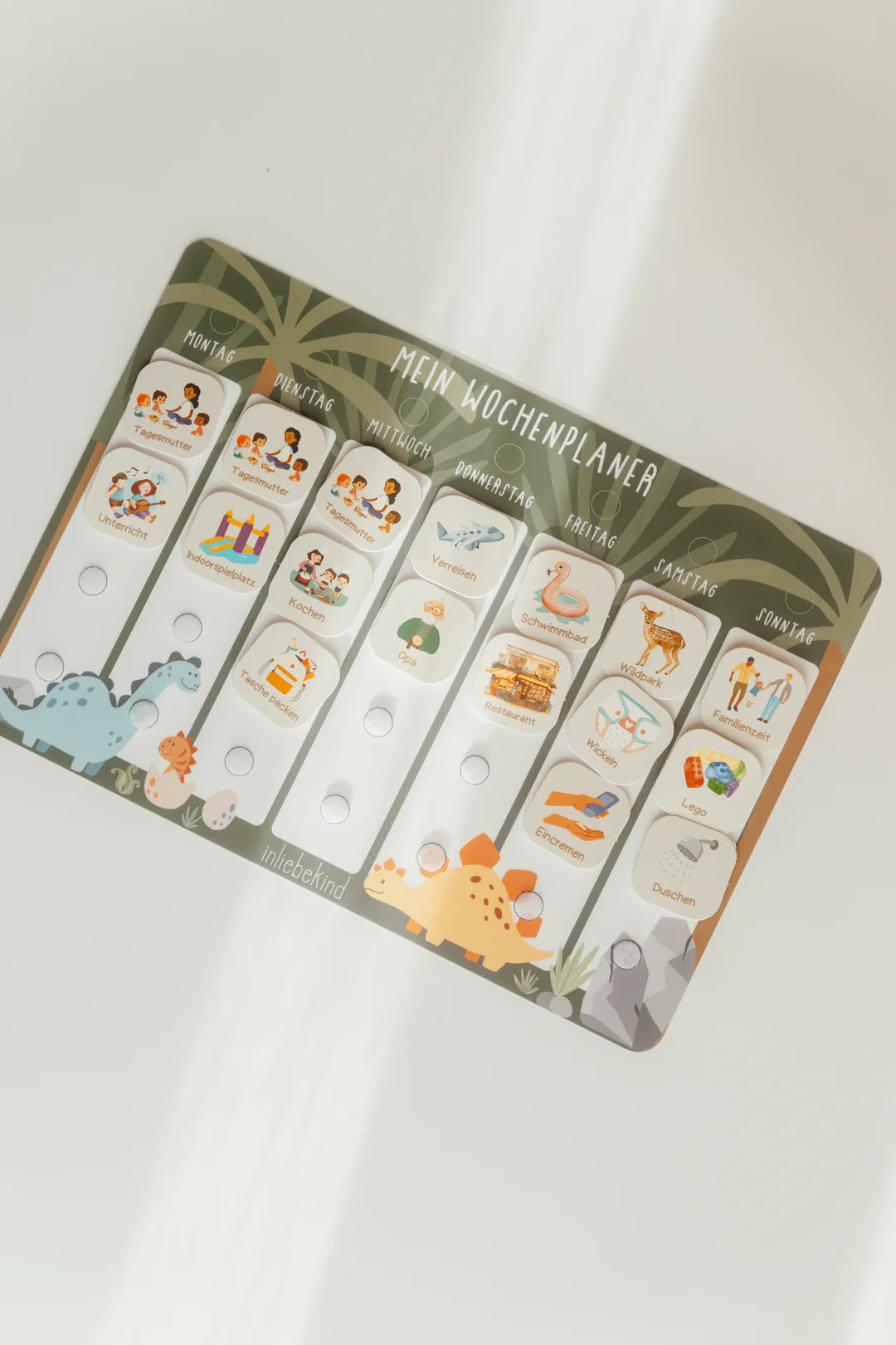 inliebekind Wochenplaner DINO