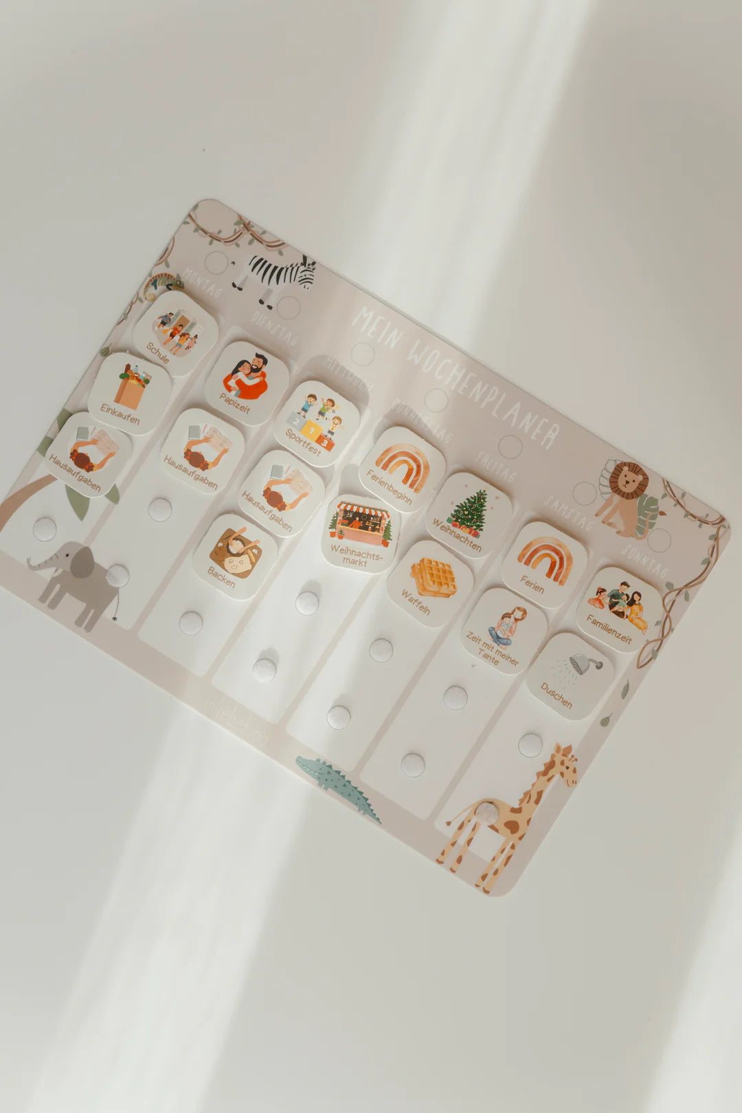 inliebekind Wochenplaner SAFARI