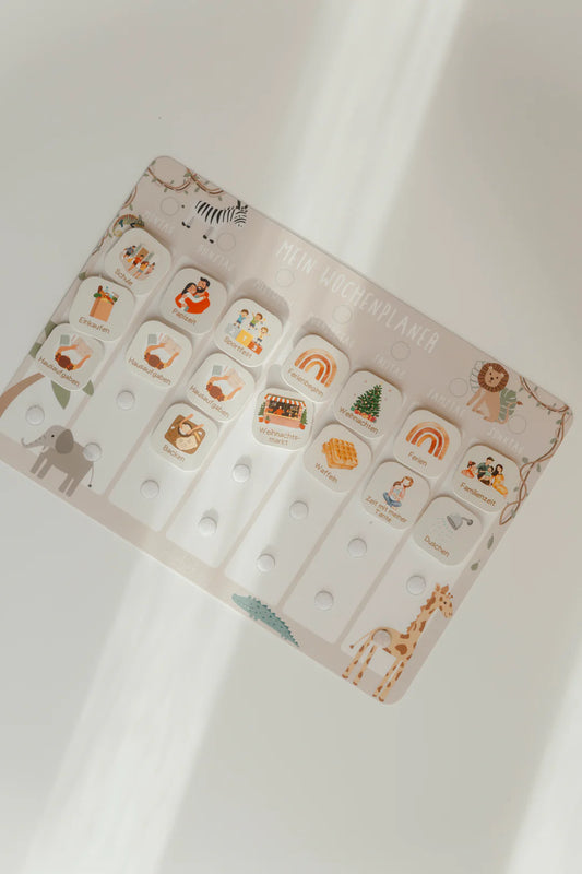 inliebekind Wochenplaner SAFARI