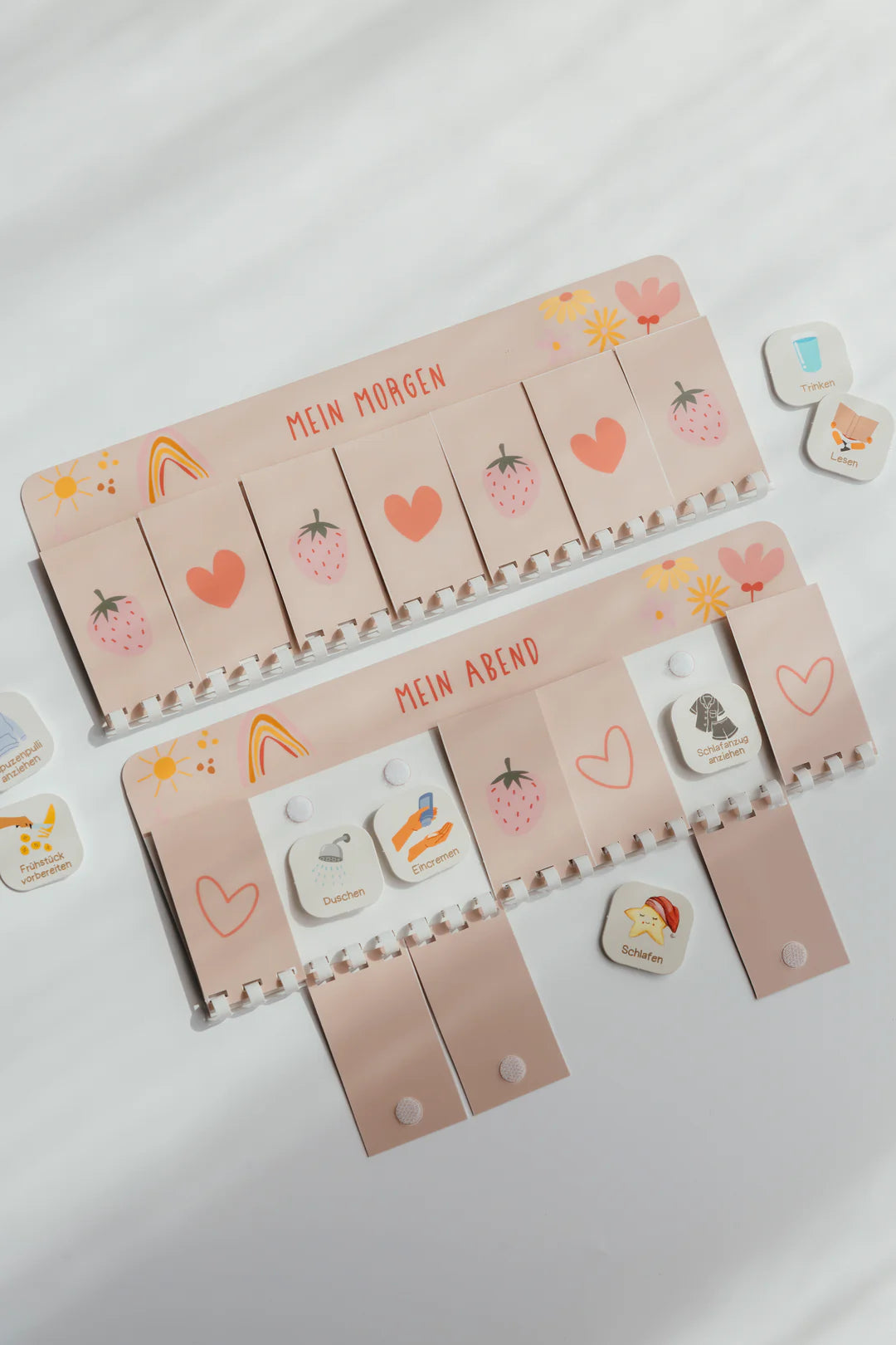 inliebekind Routineplaner inkl. Symbolkärtchen LOVE