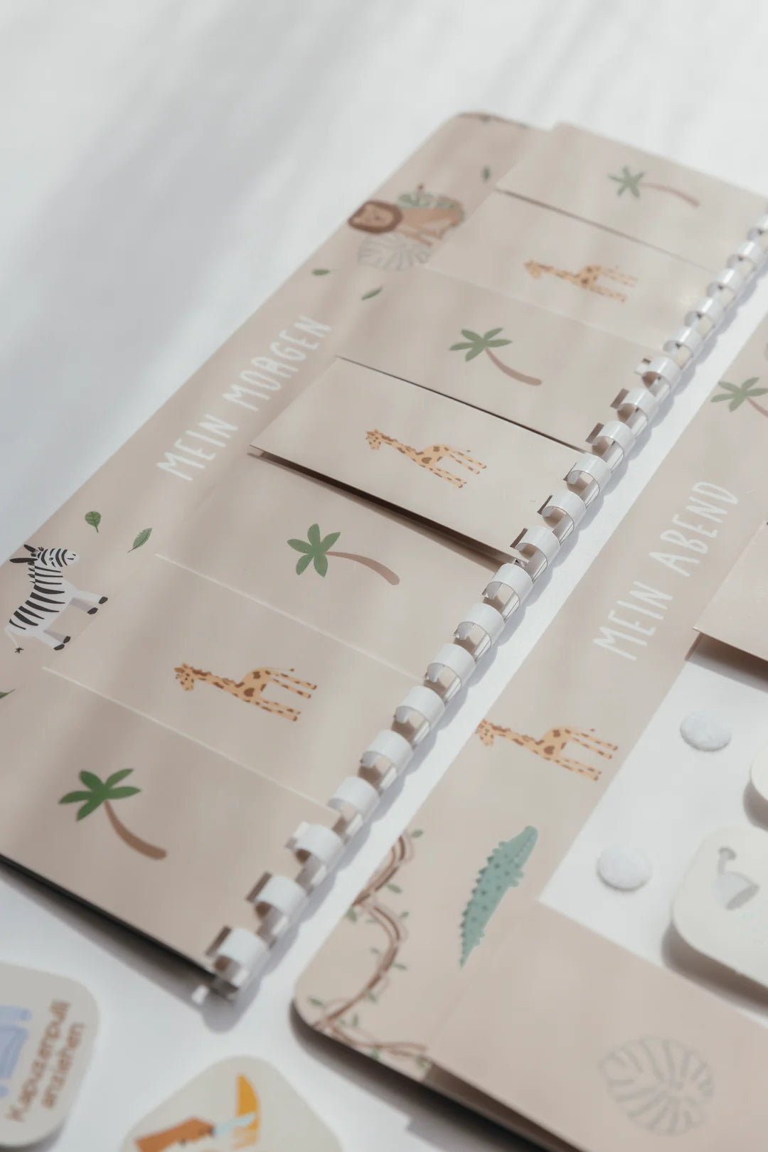 inliebekind Routineplaner inkl. Symbolkärtchen SAFARI