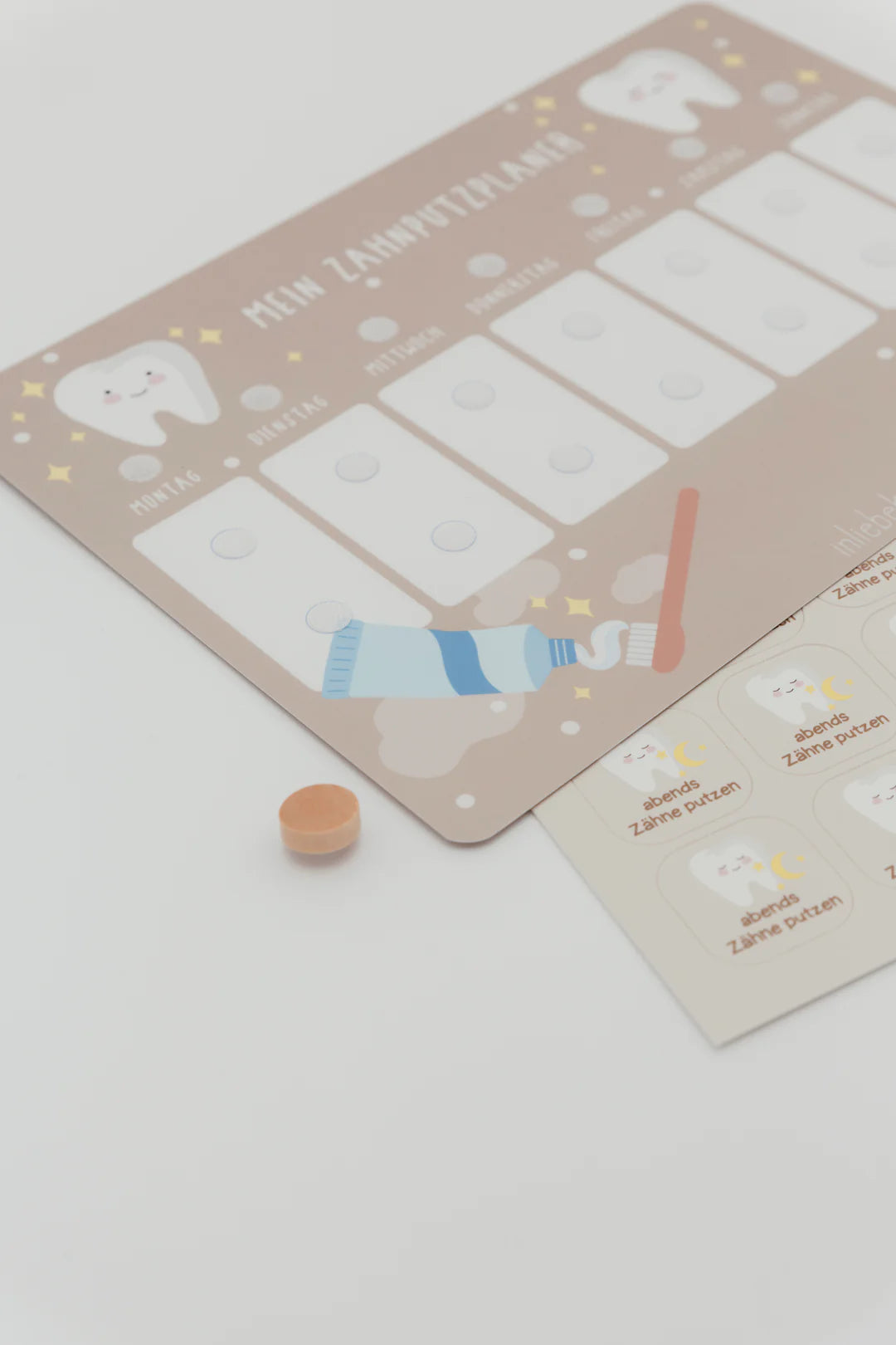 inliebekind Zahnputzplaner inkl. Symbole