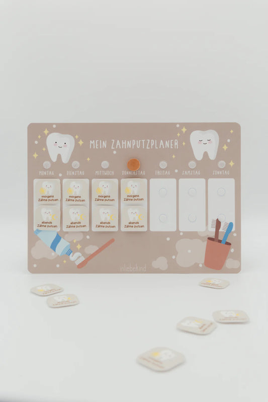 inliebekind Zahnputzplaner inkl. Symbole