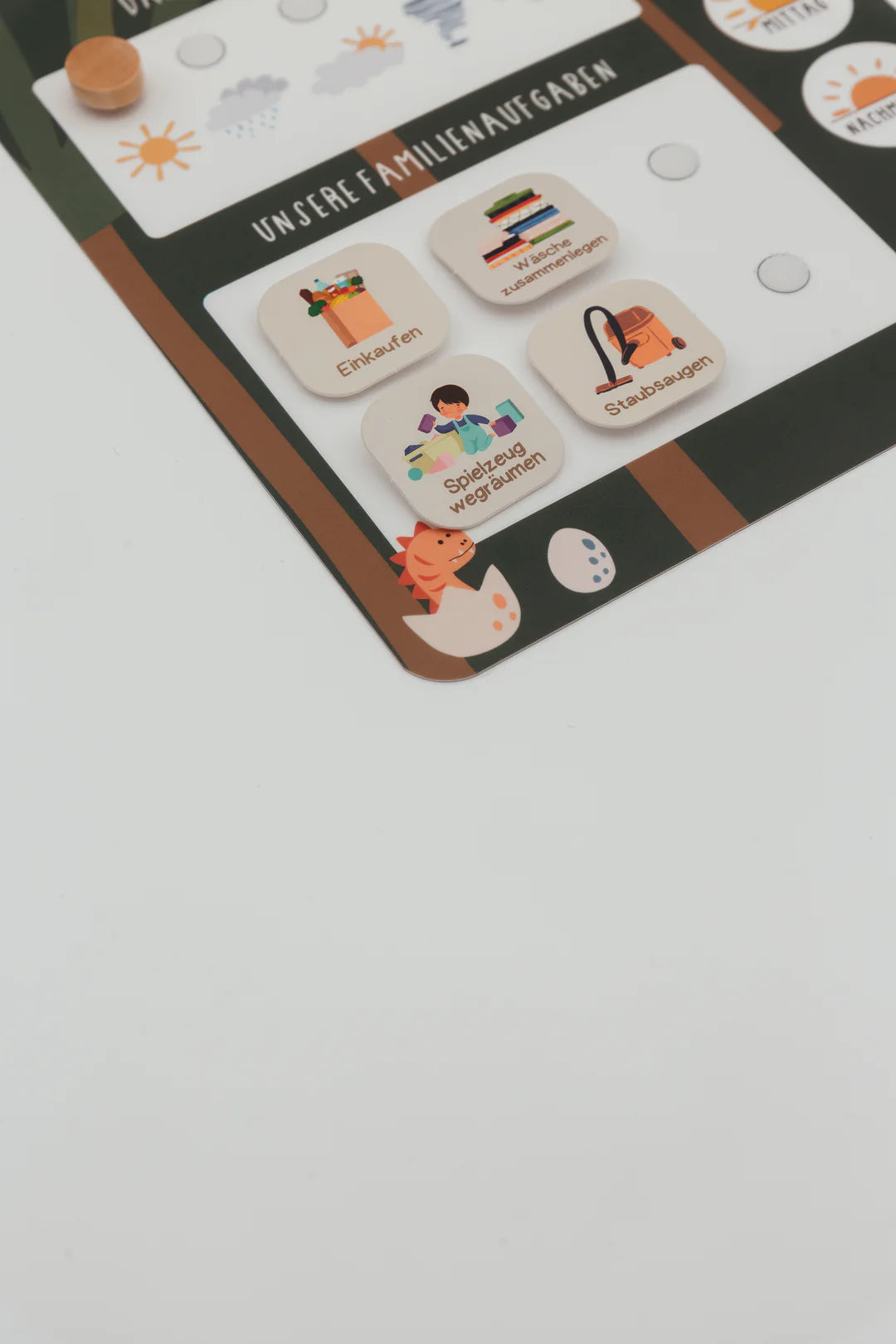 inliebekind Tagesplaner/Familienplaner inkl Symbole DINO