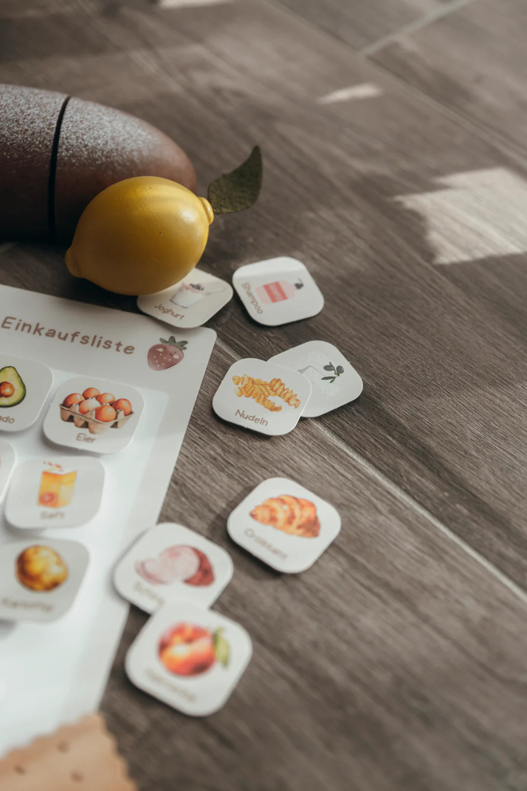 inliebekind Einkaufsliste