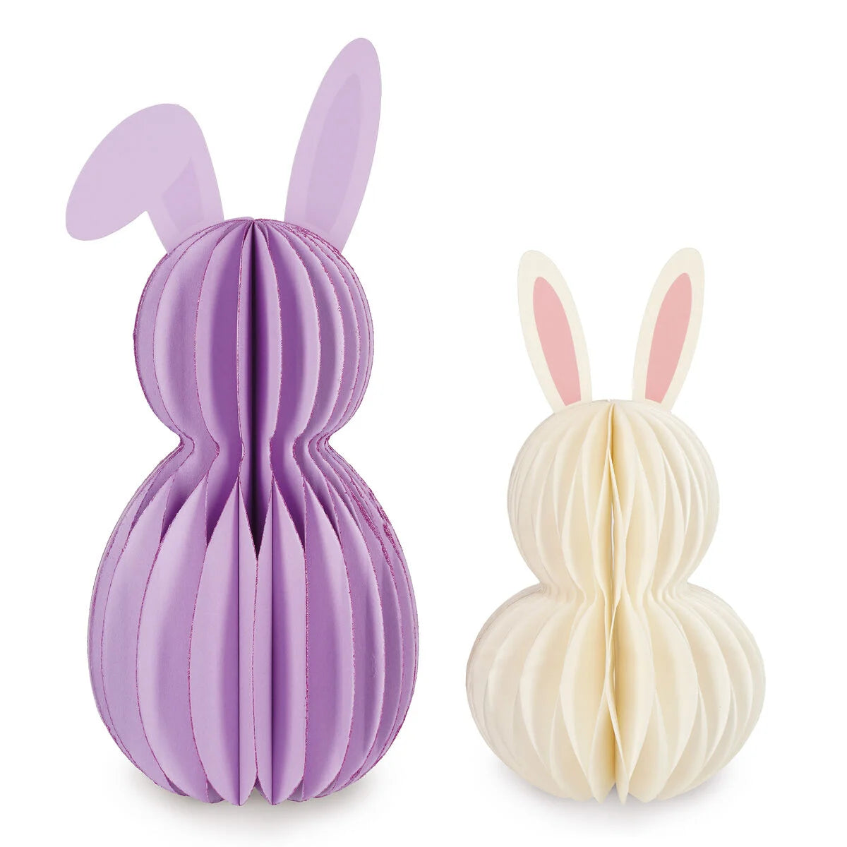 Legami Set mit 2 faltbaren Papierhasen - Hoppy Easter