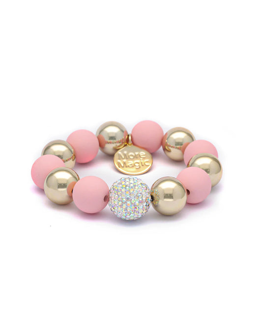 Magic Pearl Perlenarmband PoS Rose - Gold