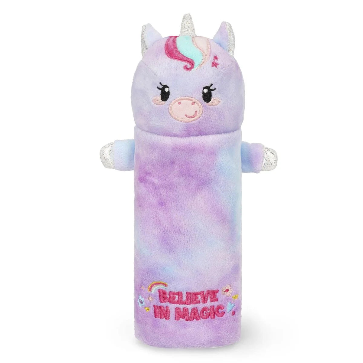 Legami Einhorn "Believe in Magic" Weiches Plüsch-Federmäppchen