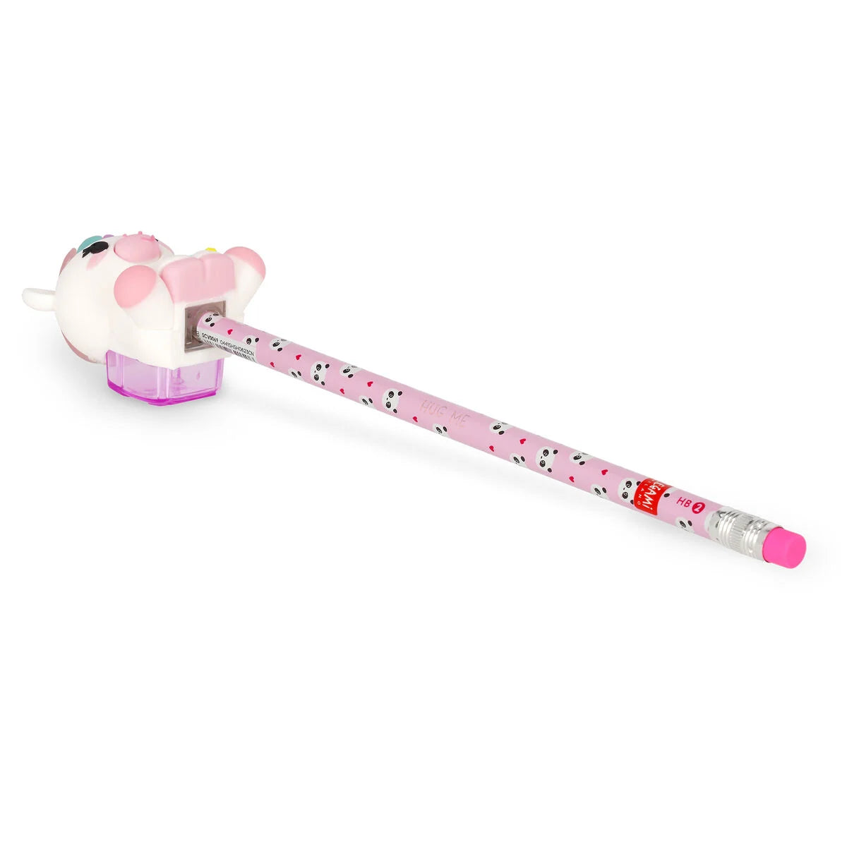 Legami Leuchtender Bleistiftspitzer mit Behälter - Einhorn - Schärfen ist Magie