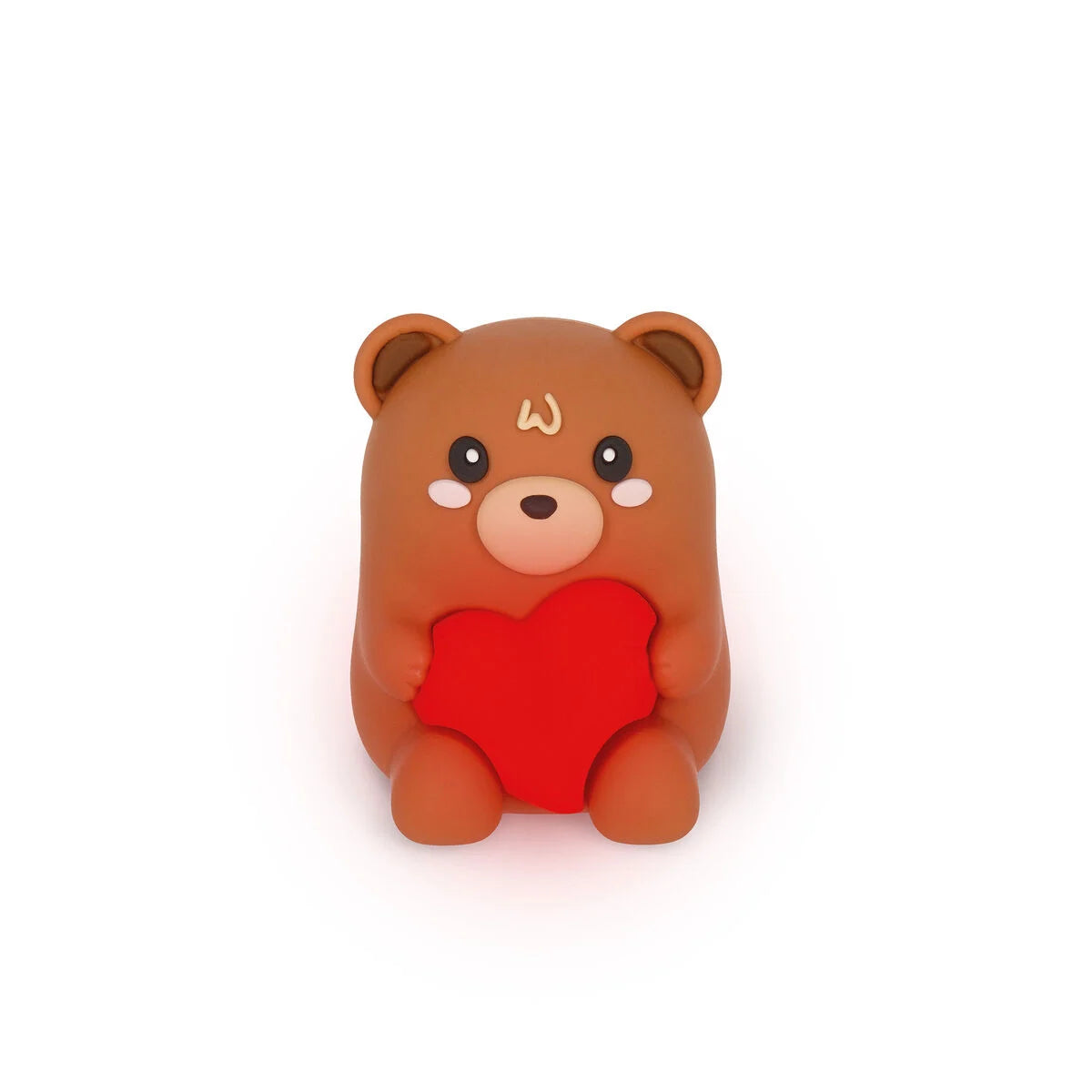 Legami Aufleuchtender Bleistiftspitzer mit Behälter - Teddybär - Schärfen ist Magie