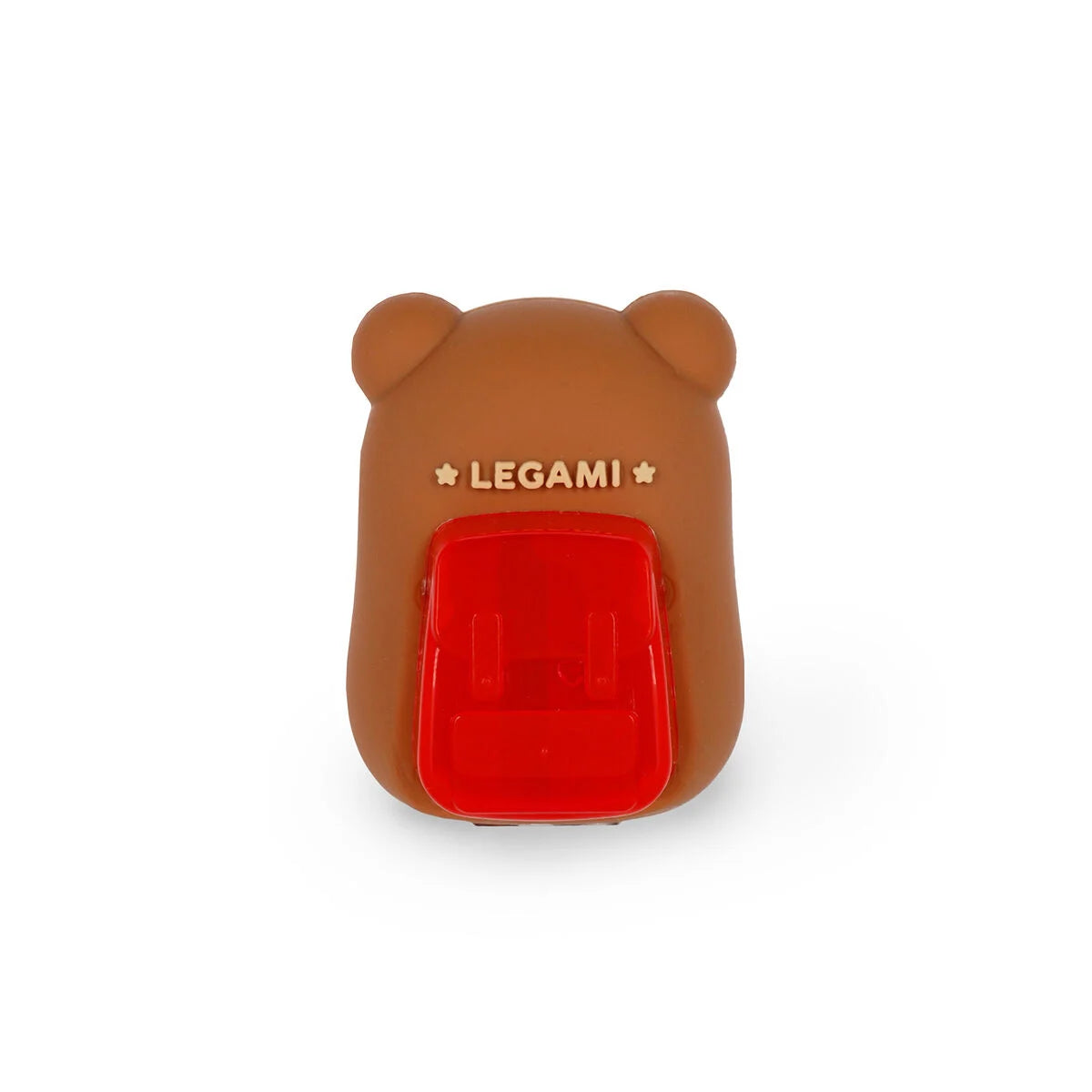 Legami Aufleuchtender Bleistiftspitzer mit Behälter - Teddybär - Schärfen ist Magie