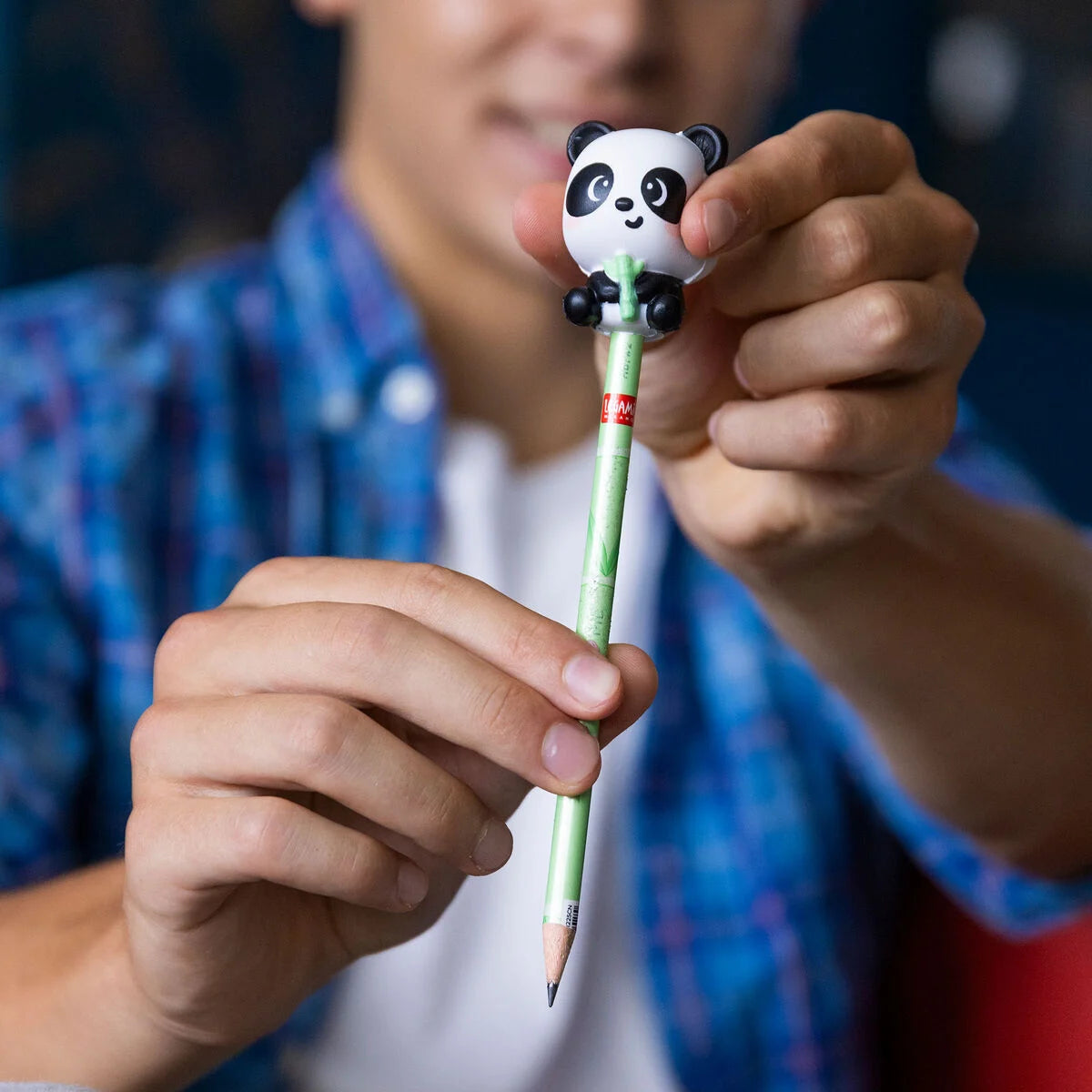 Legami Anti Stress Bleistift - Panda Squeezies