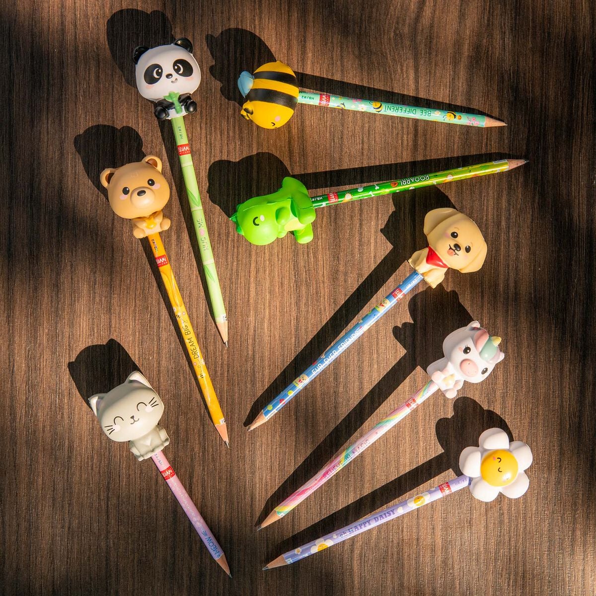Legami Anti Stress Bleistift - Panda Squeezies
