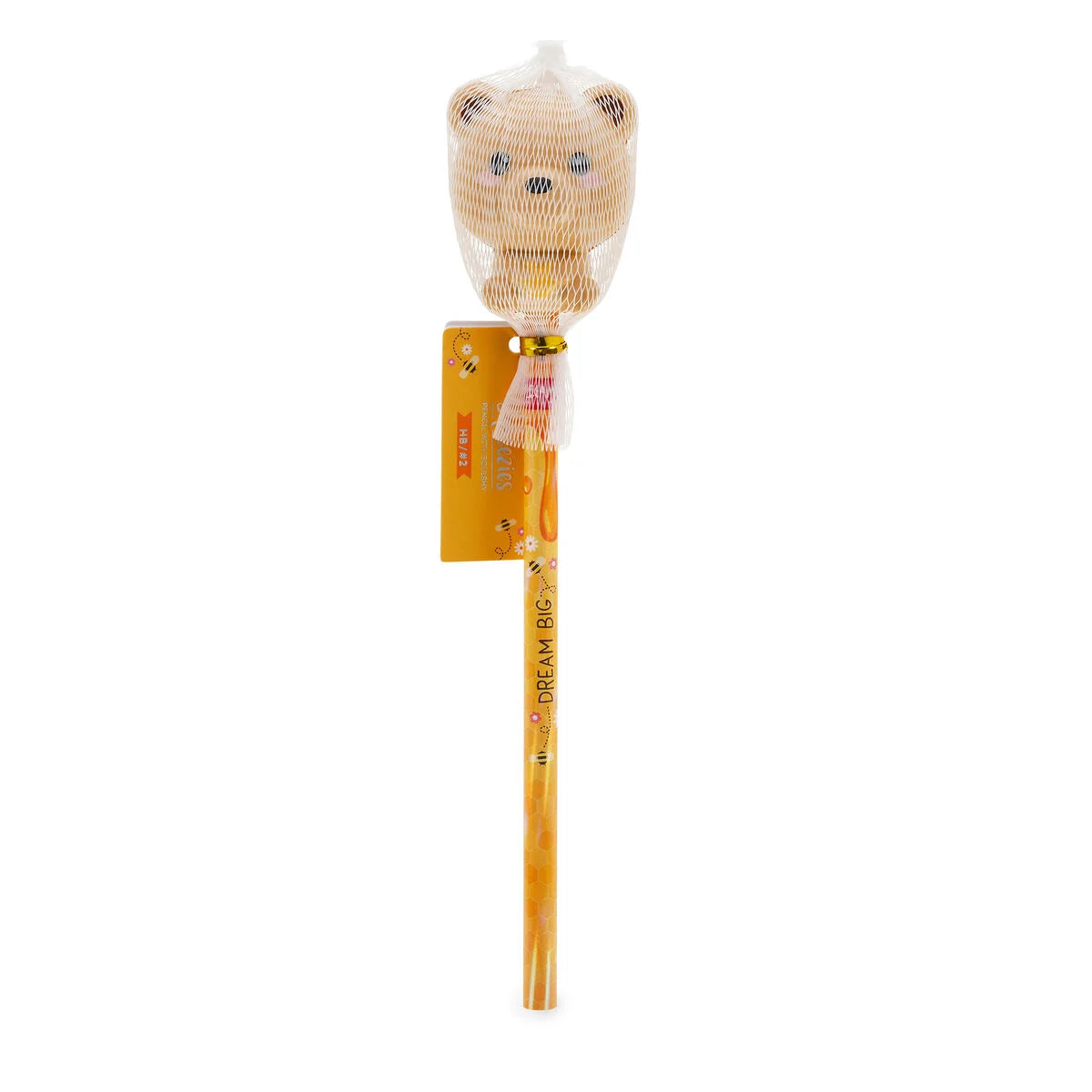 Legami Anti-Stress-Bleistift Teddybär „Dream Big“ - Squeezies