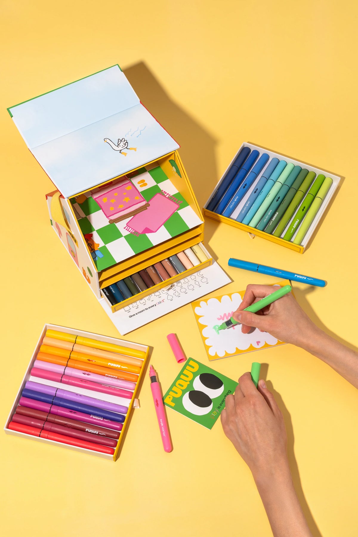 Puquu Acryl Stifte - 39 Farben