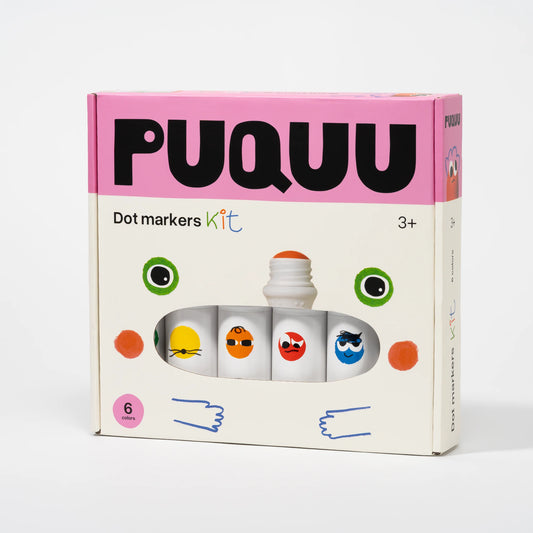 Puquu Punktmarker - 6 Farben