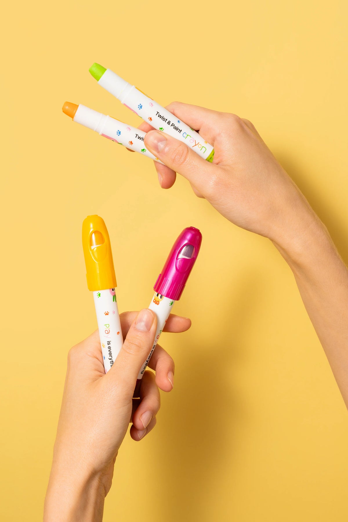 Puquu Twist & Paint Crayons - 16 Farben