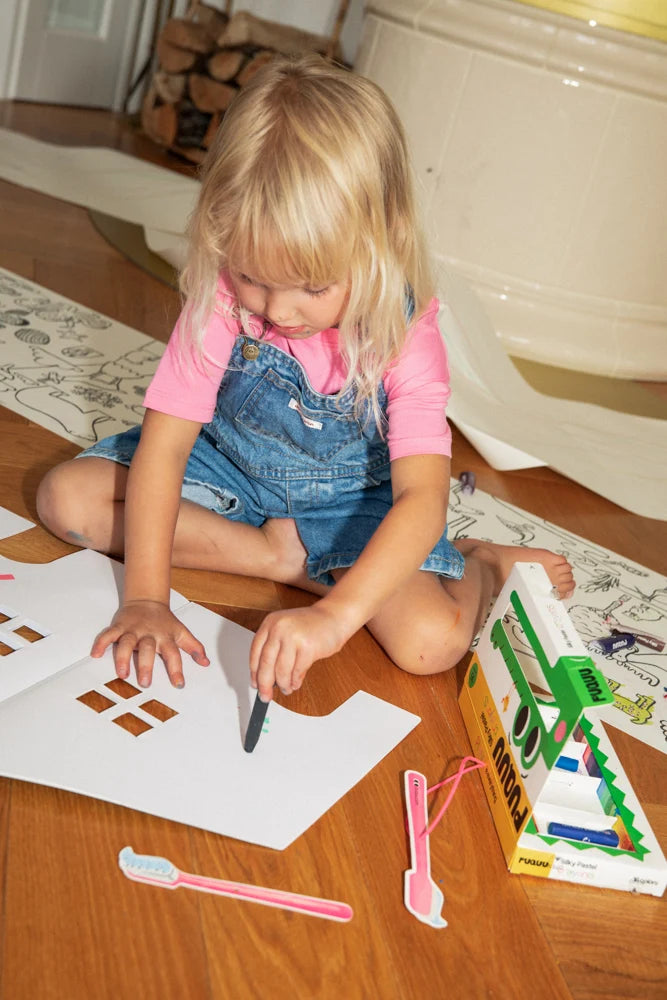Puquu My Home Drawing Book