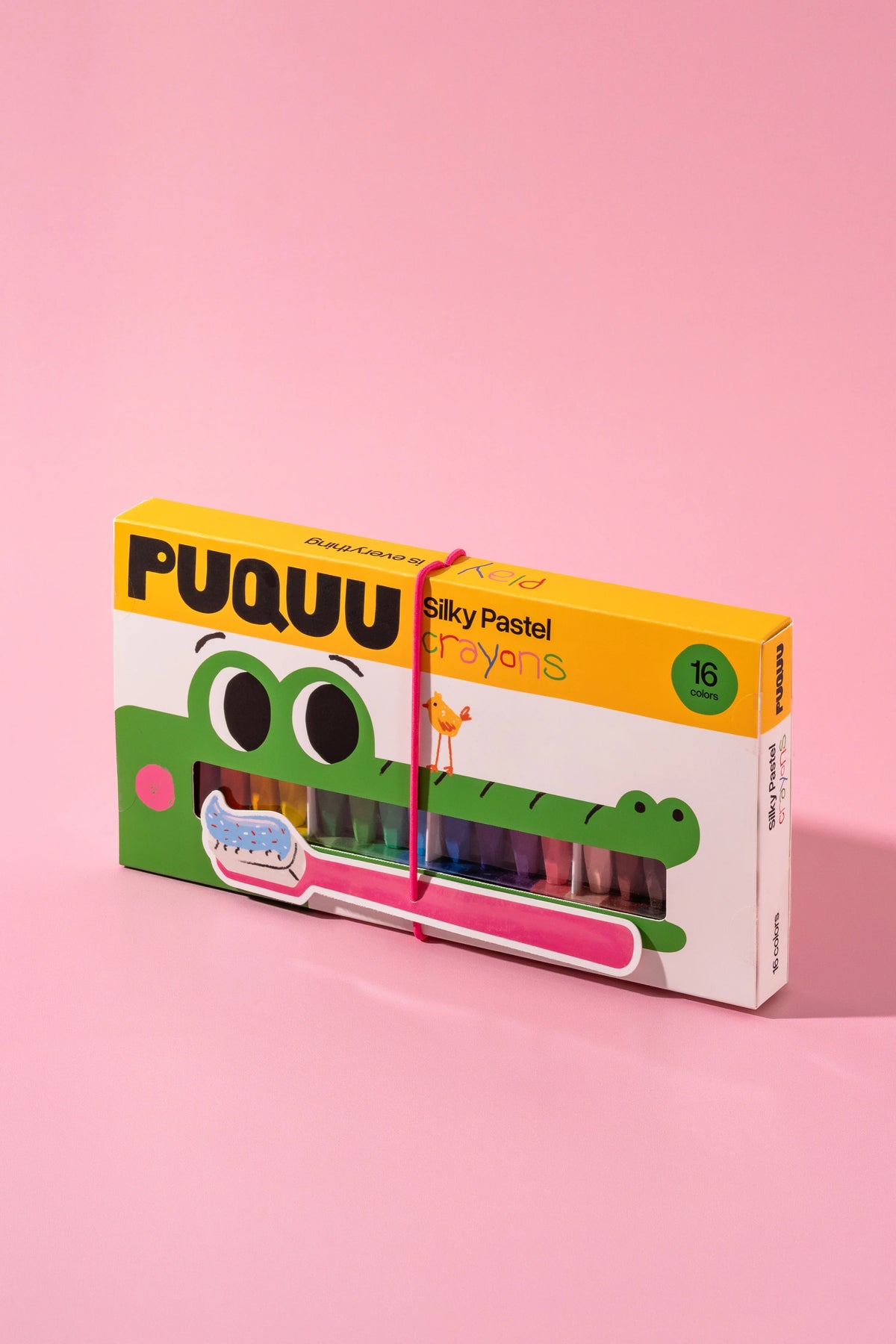 Puquu Seidige Pastellstifte - 16 Farben