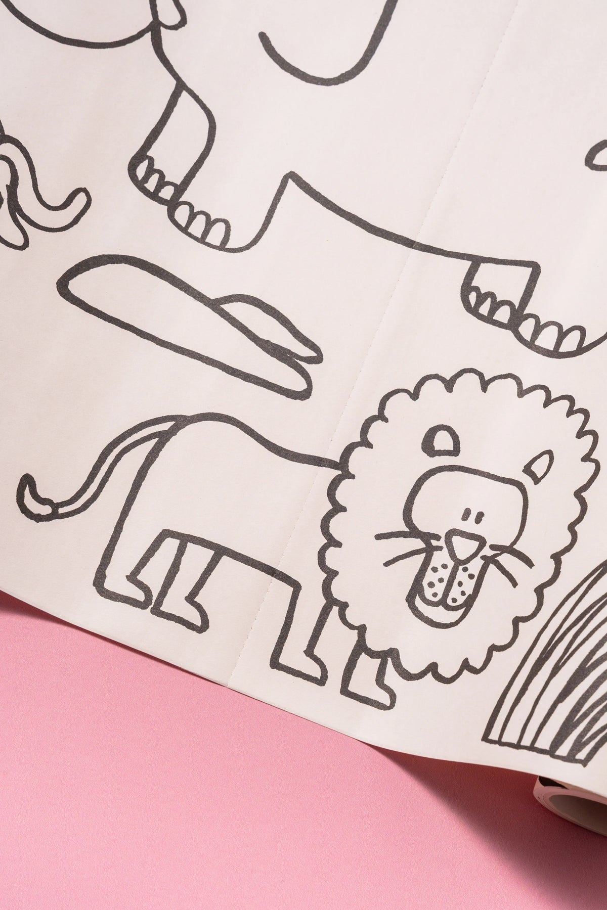 Puquu Malrolle – Stick & Draw Roll von Piotr Karski – Tiere