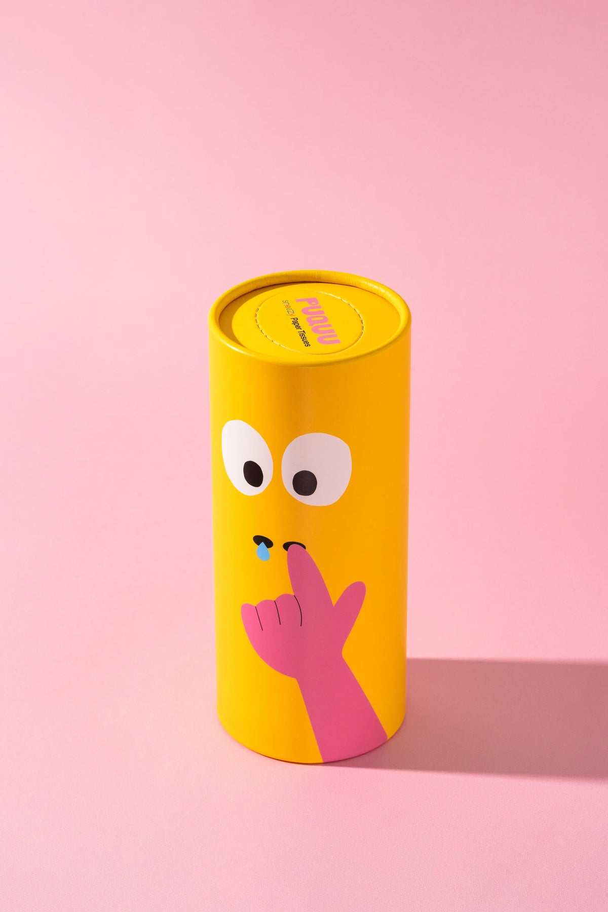 Puquu Sneezy Papiertücher - gelb