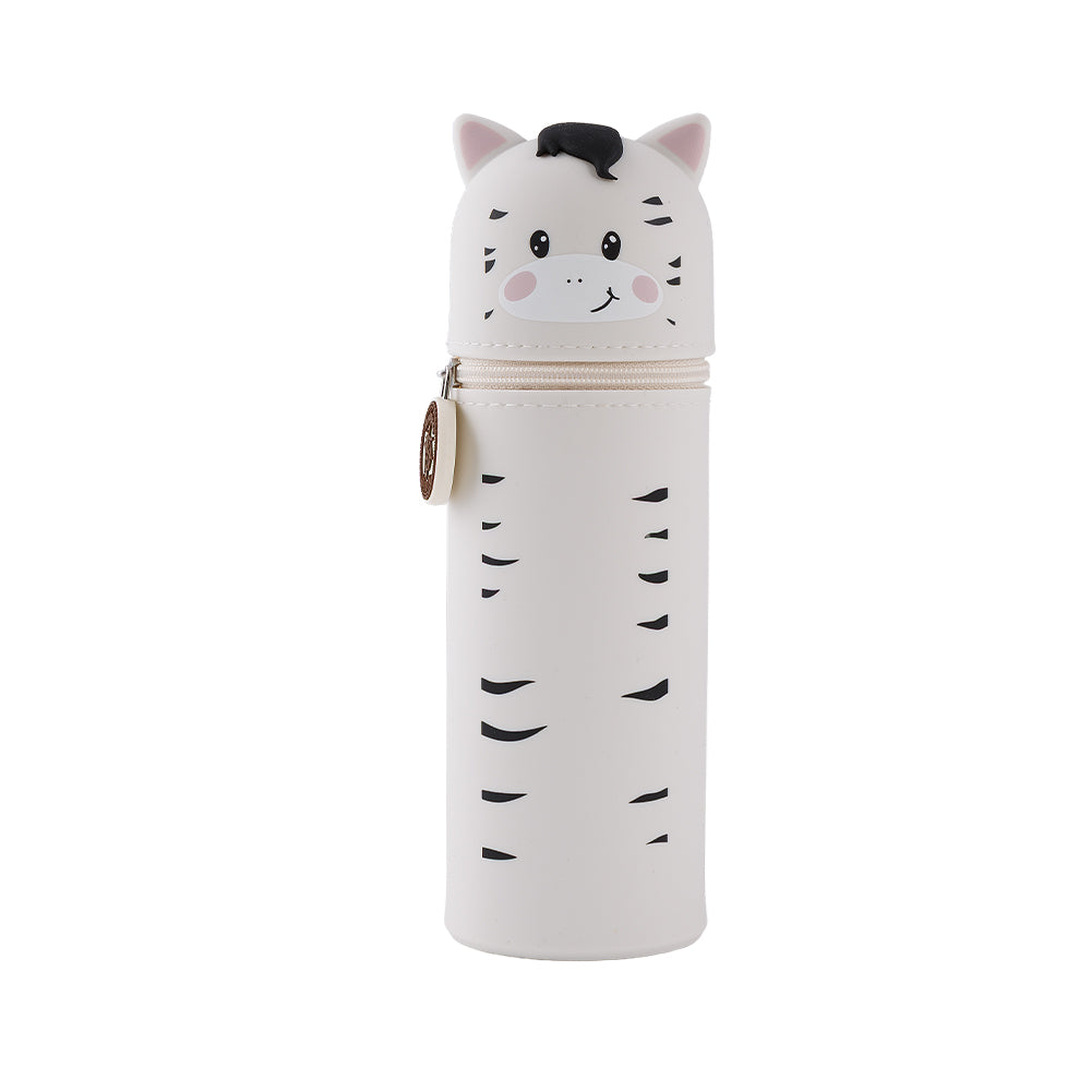 Lulubug Lustiges Tiermäppchen aus Silikon Zebra „Peppy“