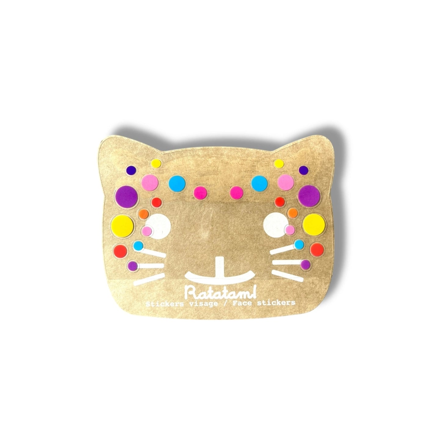 Ratatam! Gesichtsaufkleber - Tupfen