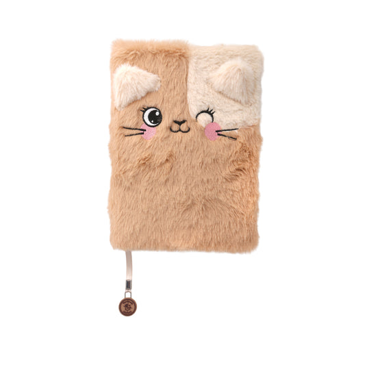 Lulubug Plüsch Notizbuch Katze Miezy