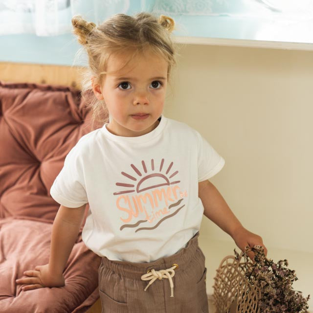 Koko Noko Mädchen T-shirt off white