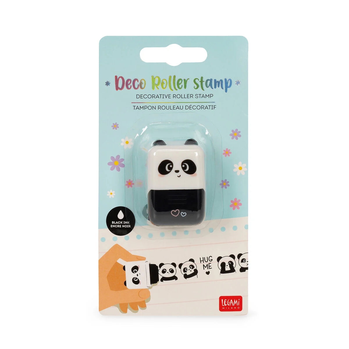 Legami Dekorativer Rollenstempel - Panda