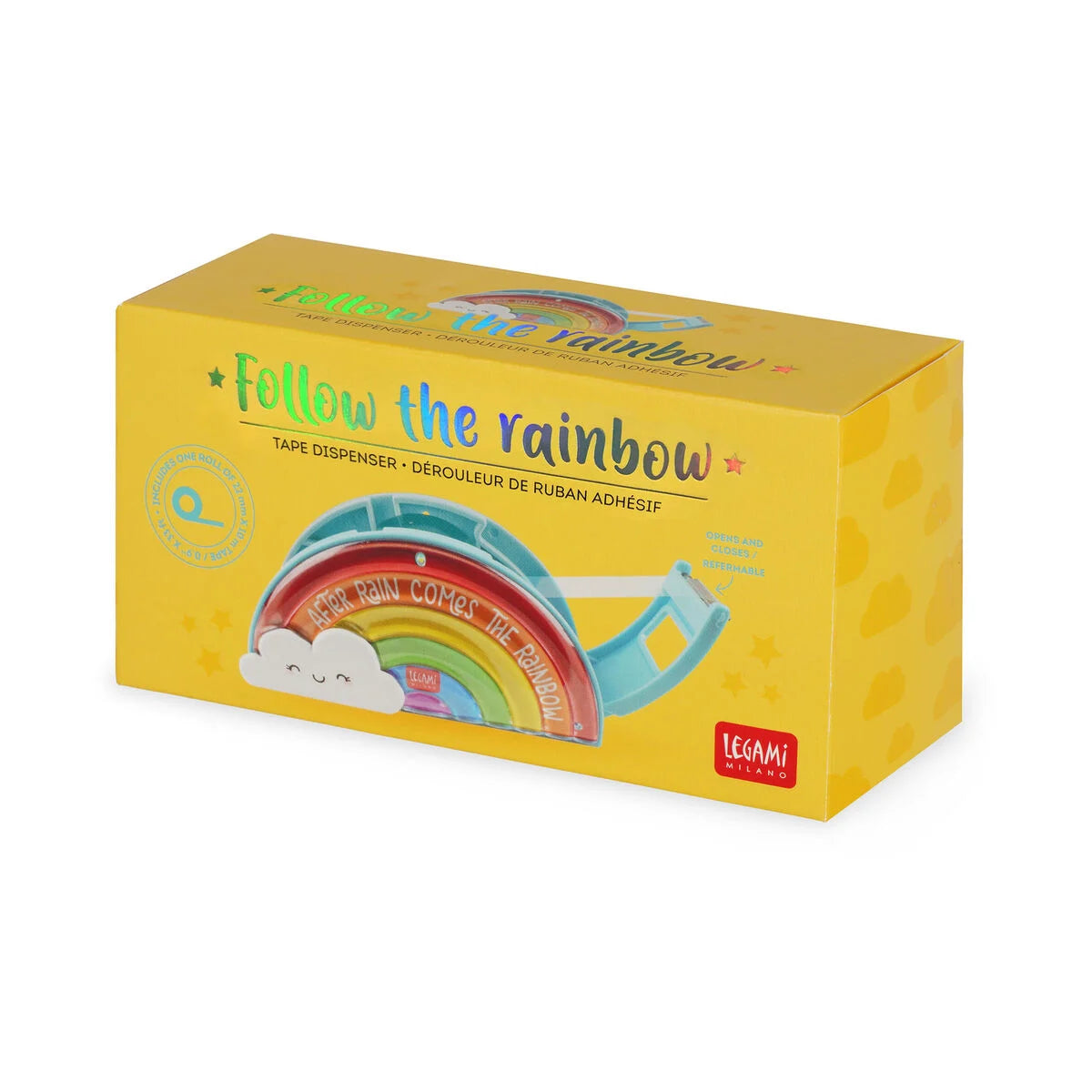 Legami Klebebandroller - Folge dem Regenbogen