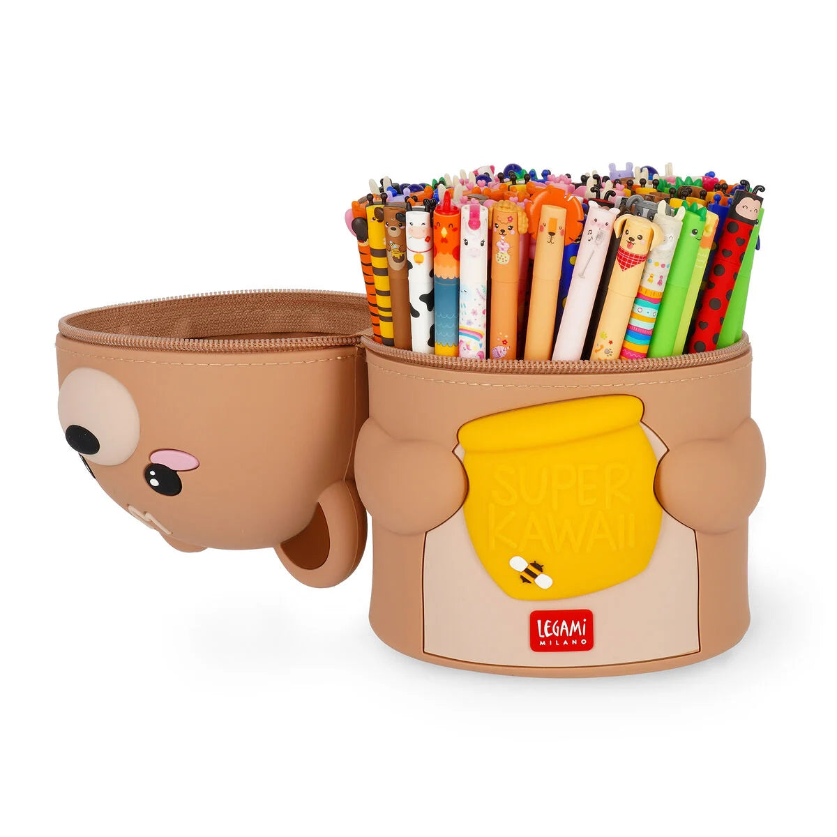 Legami Tischstiftehalter - Super Kawaii Teddybär