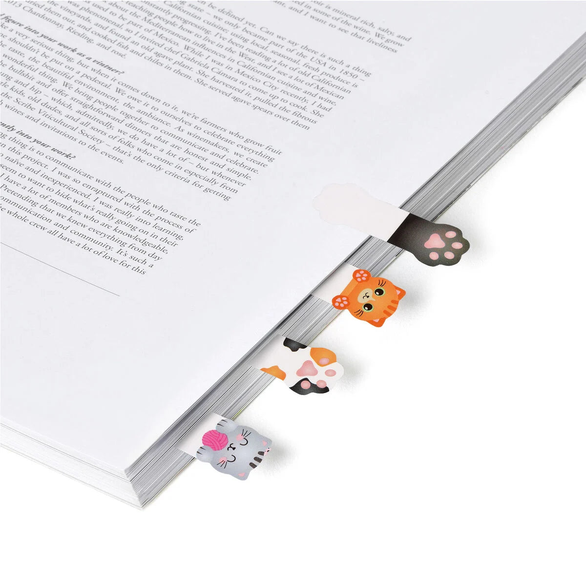 Legami Kitty Adhesive Pagemarker - Denken Sie daran