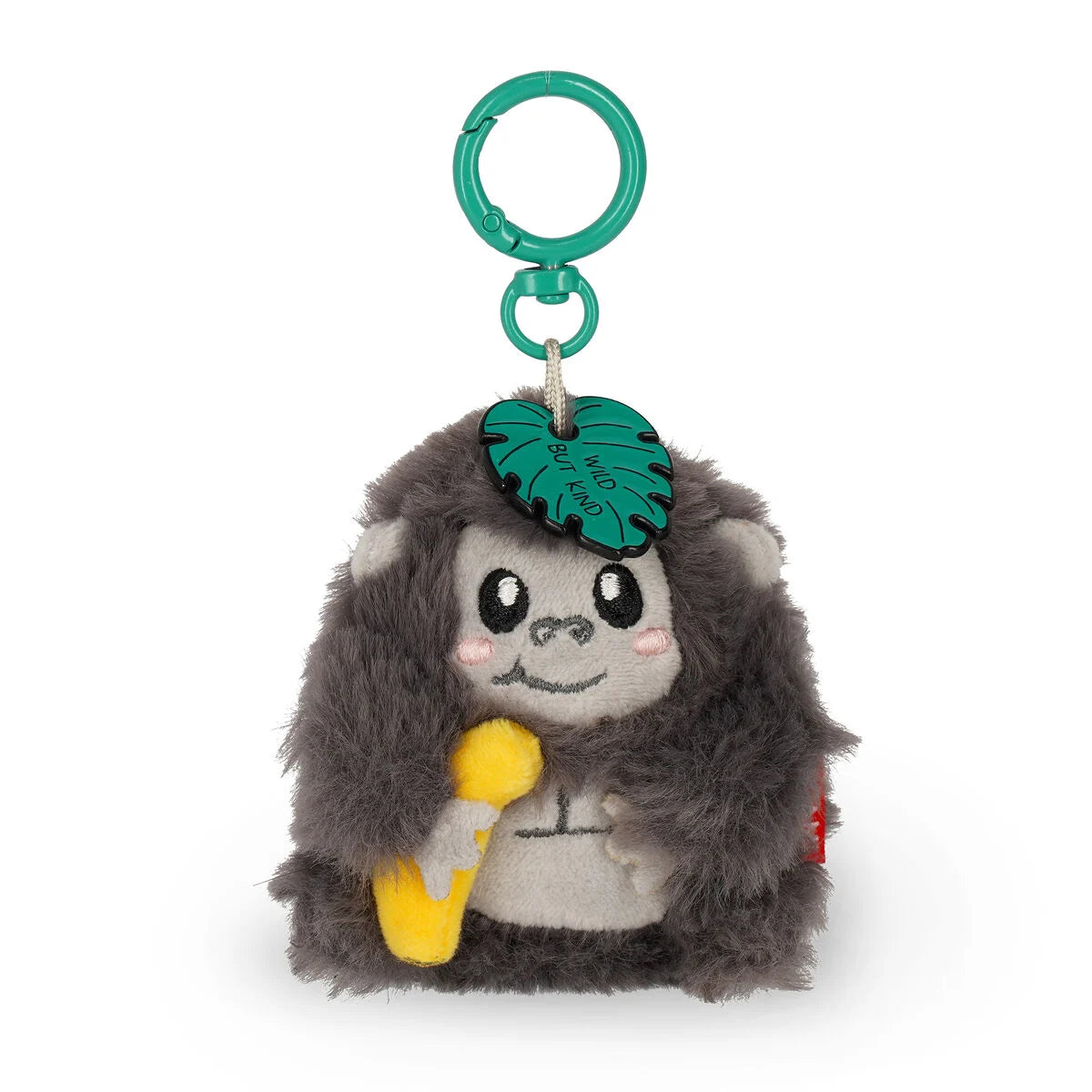 Legami Gorilla Plüsch Schlüsselanhänger - Winzig Super Weich!