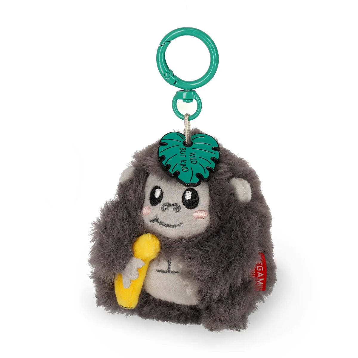 Legami Gorilla Plüsch Schlüsselanhänger - Winzig Super Weich!
