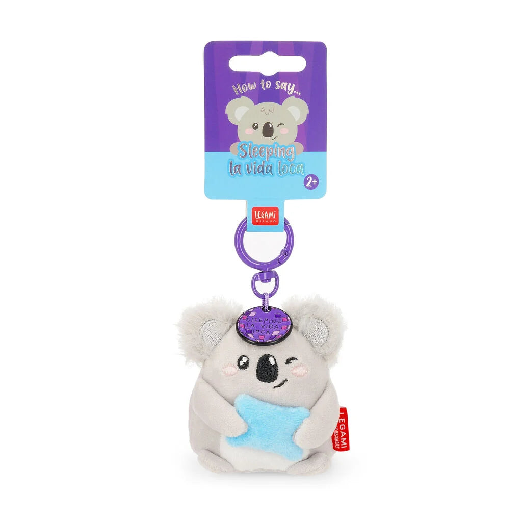 Legami Koala Plüsch Schlüsselanhänger - Winzig Super Weich!