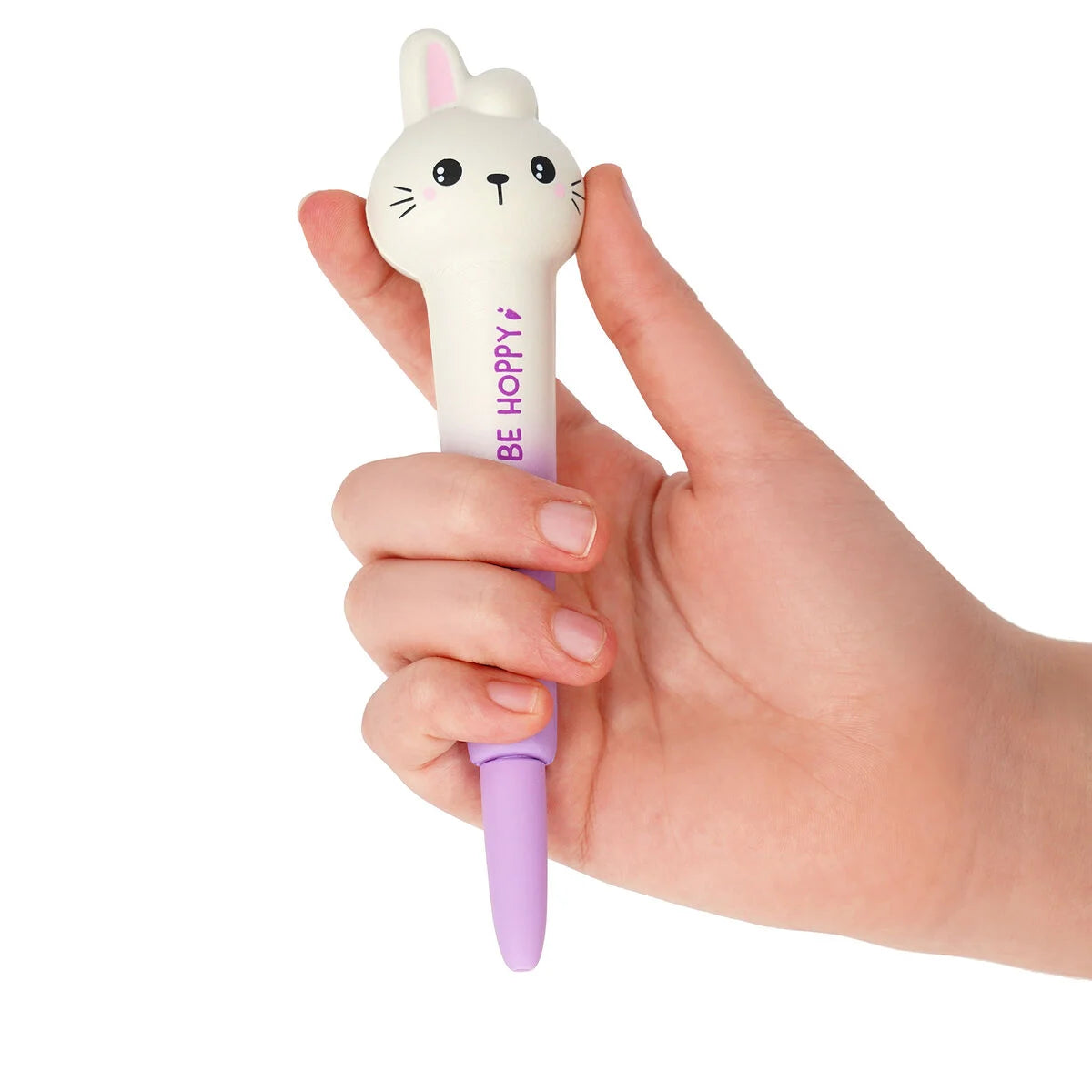 Legami "Don't Worry Be Hoppy" Bunny Squishy Gel Pen - Squeezies